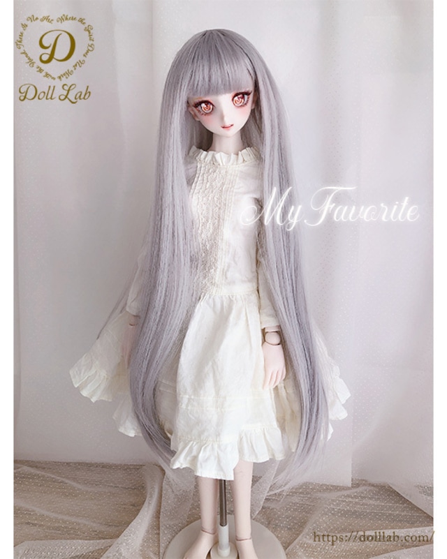 シルクストレート［9~10inch］ロシアンシルバー DWL012-A129-9in