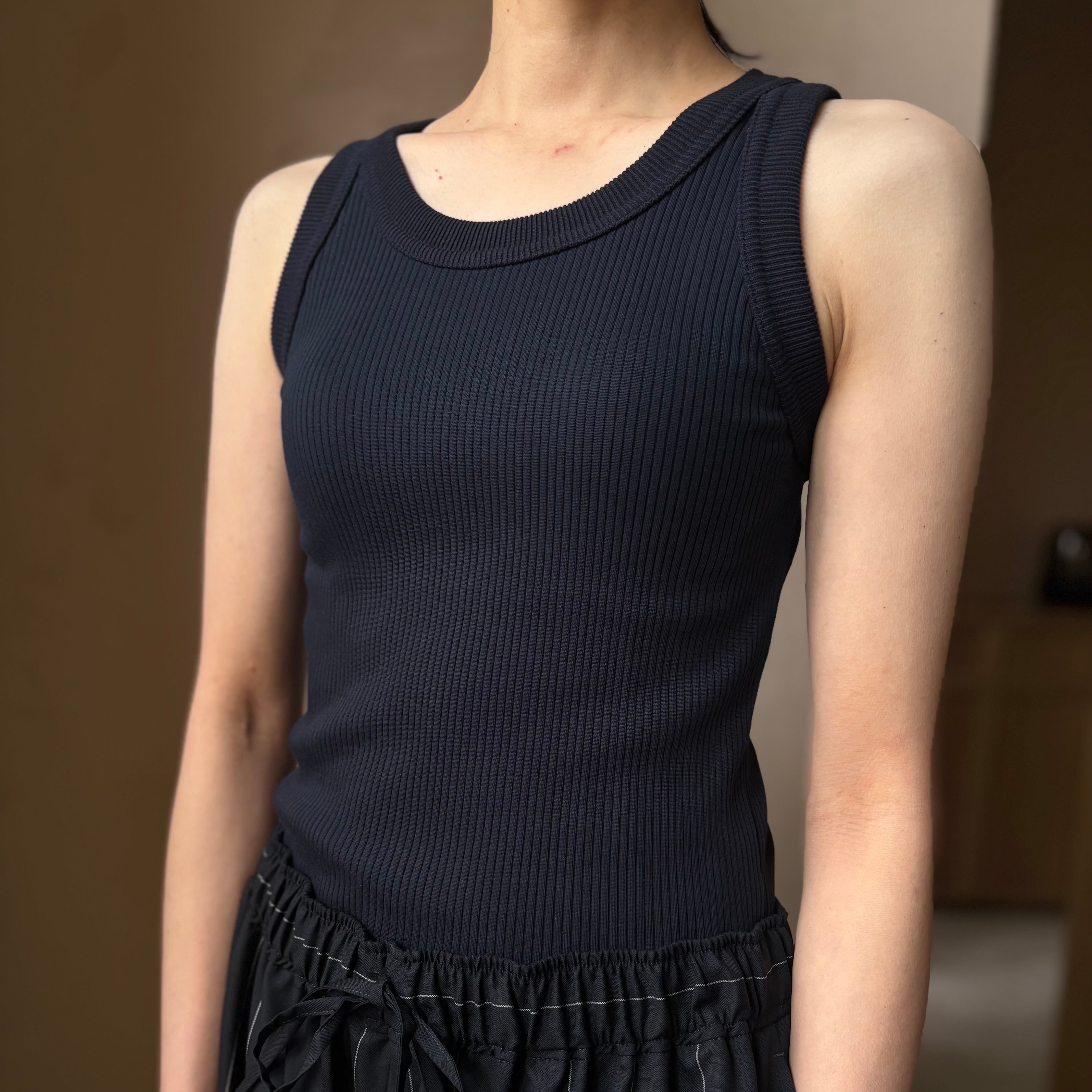 POSTELEGANT |Cotton Rib Tank