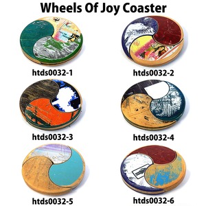 Wheels Of Joy Coaster スケートボード コースター １点物 インテリア