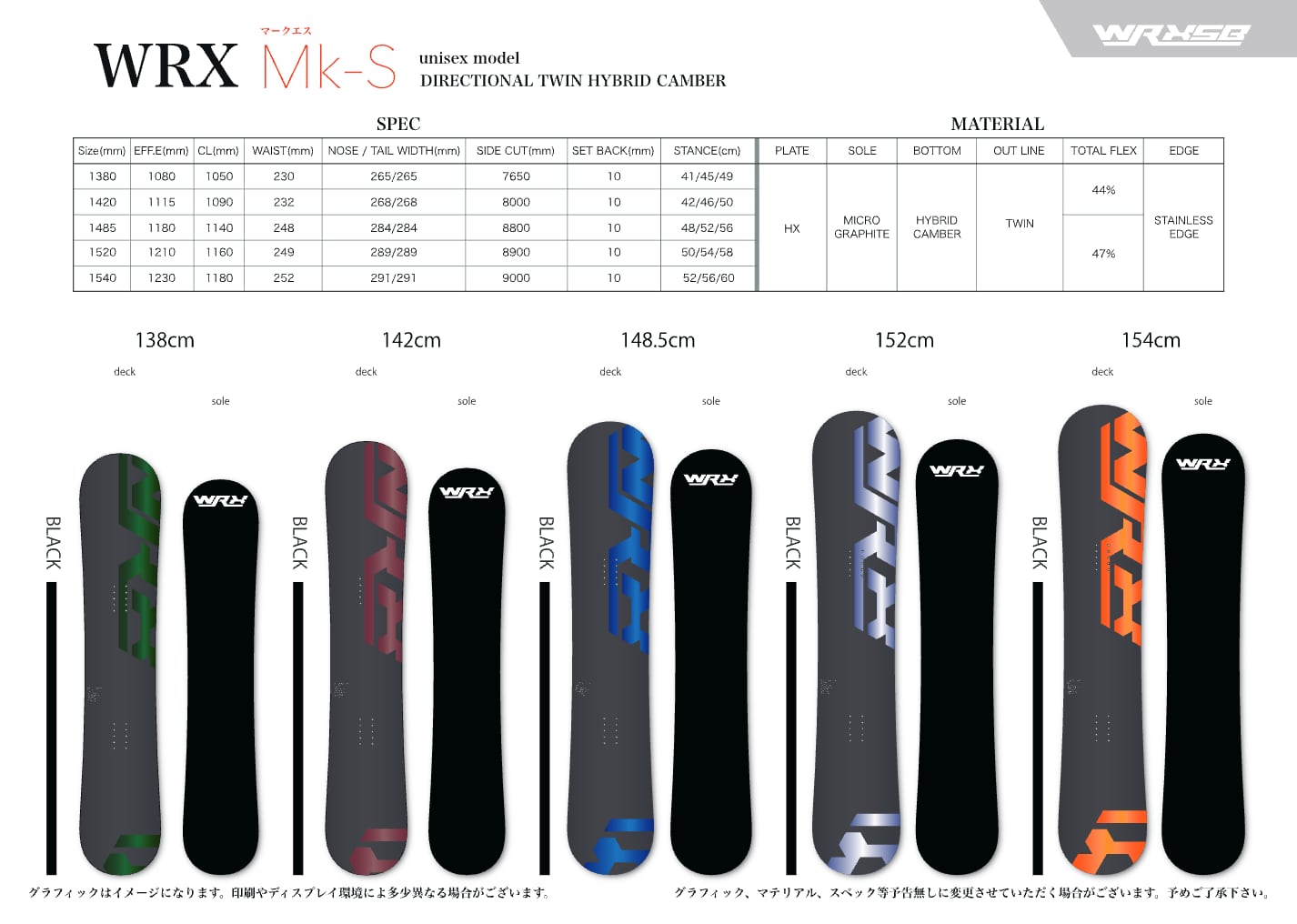 WRXsb Mk-S <148,5cm> 2022-2023 | unfudge ONLINE STORE WRXsb Mk-S <148,5cm> 2022-2023 | unfudge ONLINE STORE