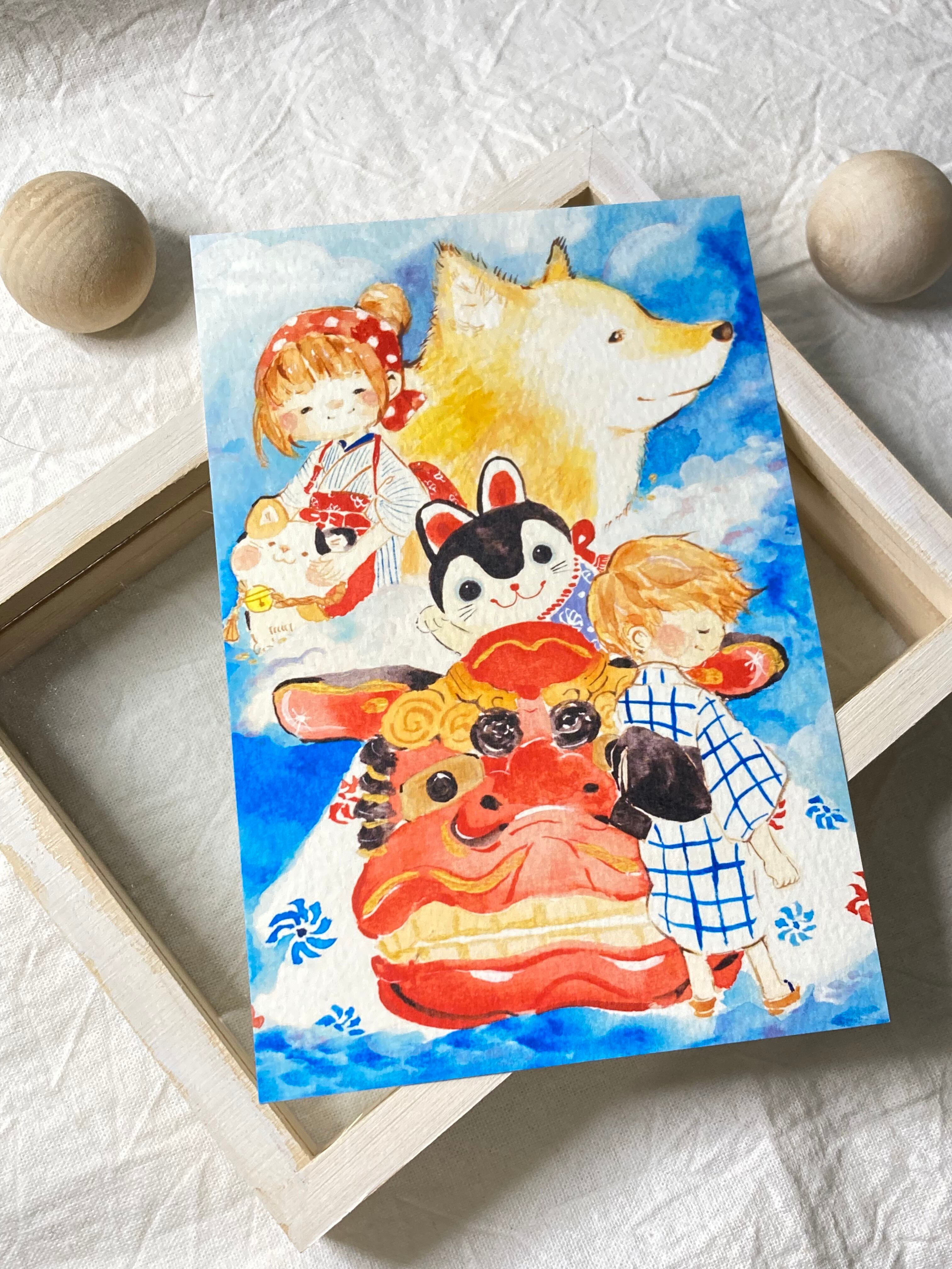 ポストカード◉和