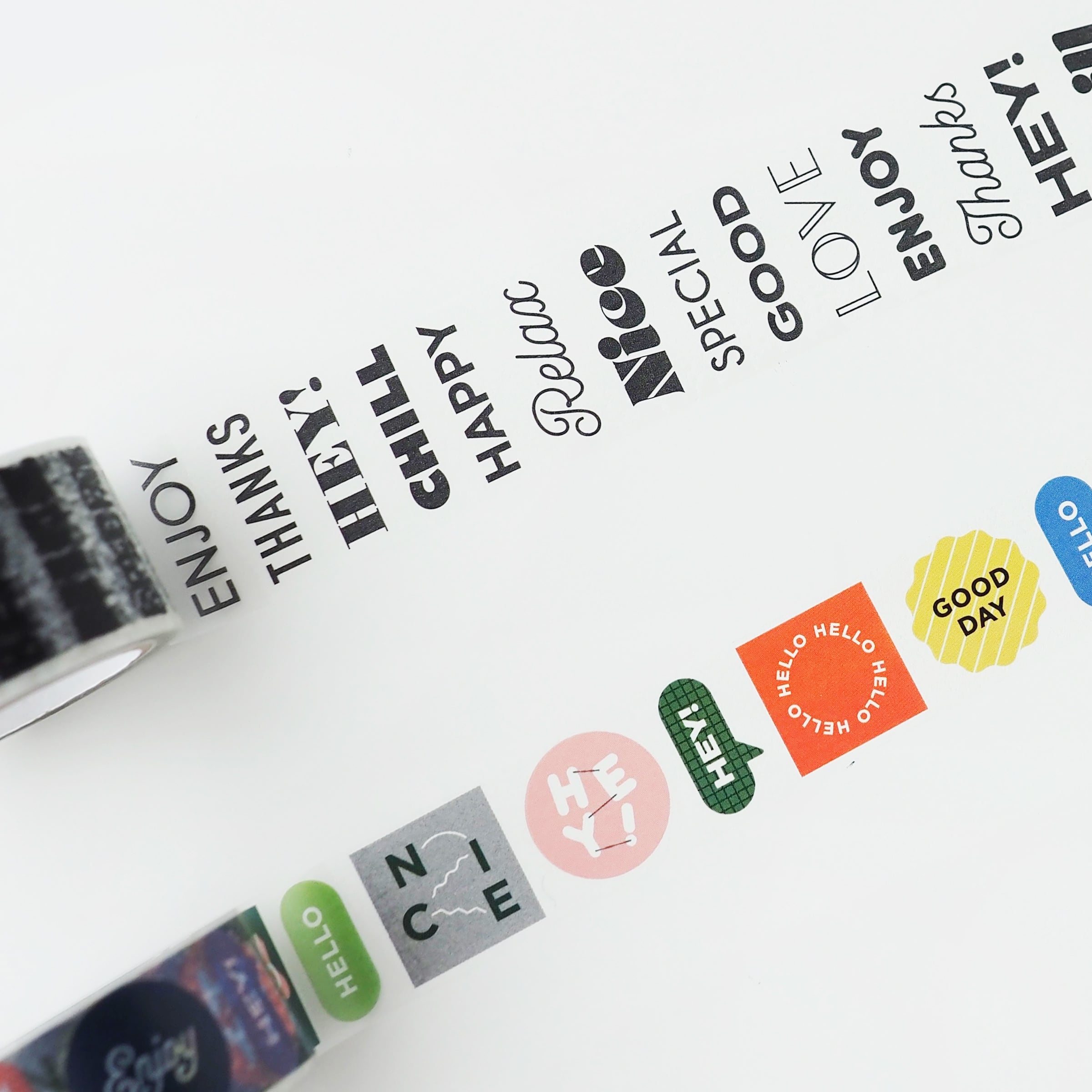 CMT-001 ｜25mm｜透明マステ｜hattel | ASANEL