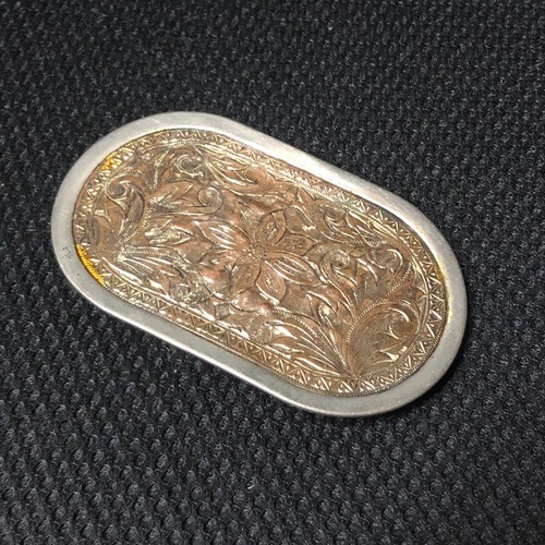 アメリカ雑貨 ヴィンテージ ウエスタン バックル ホース オリエンタル 彫刻 スクエア ベルト用 70s 80s 金属製 ハンドメイド