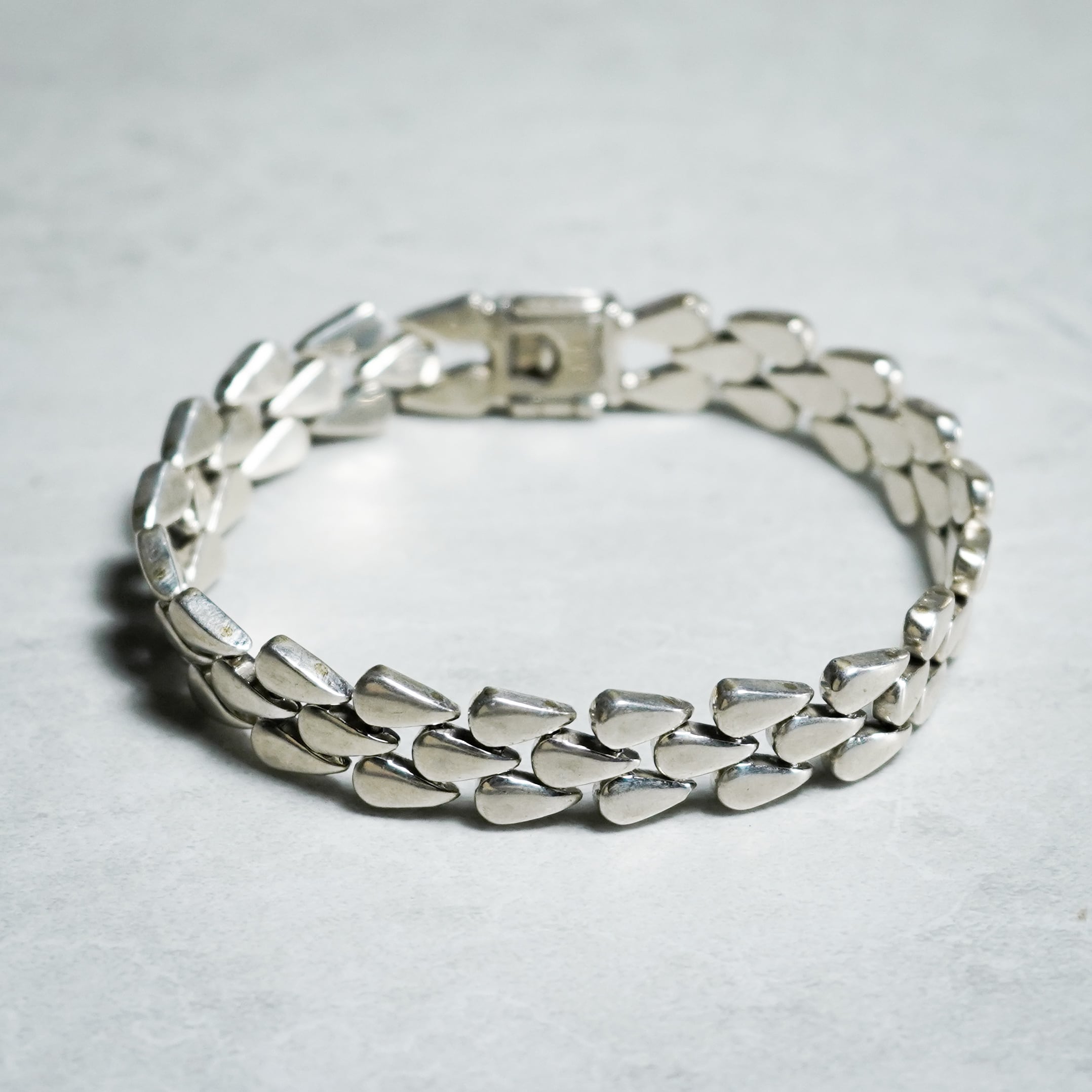 British Vintage Silver Twist Ring イギリス ヴィンテージ シルバー