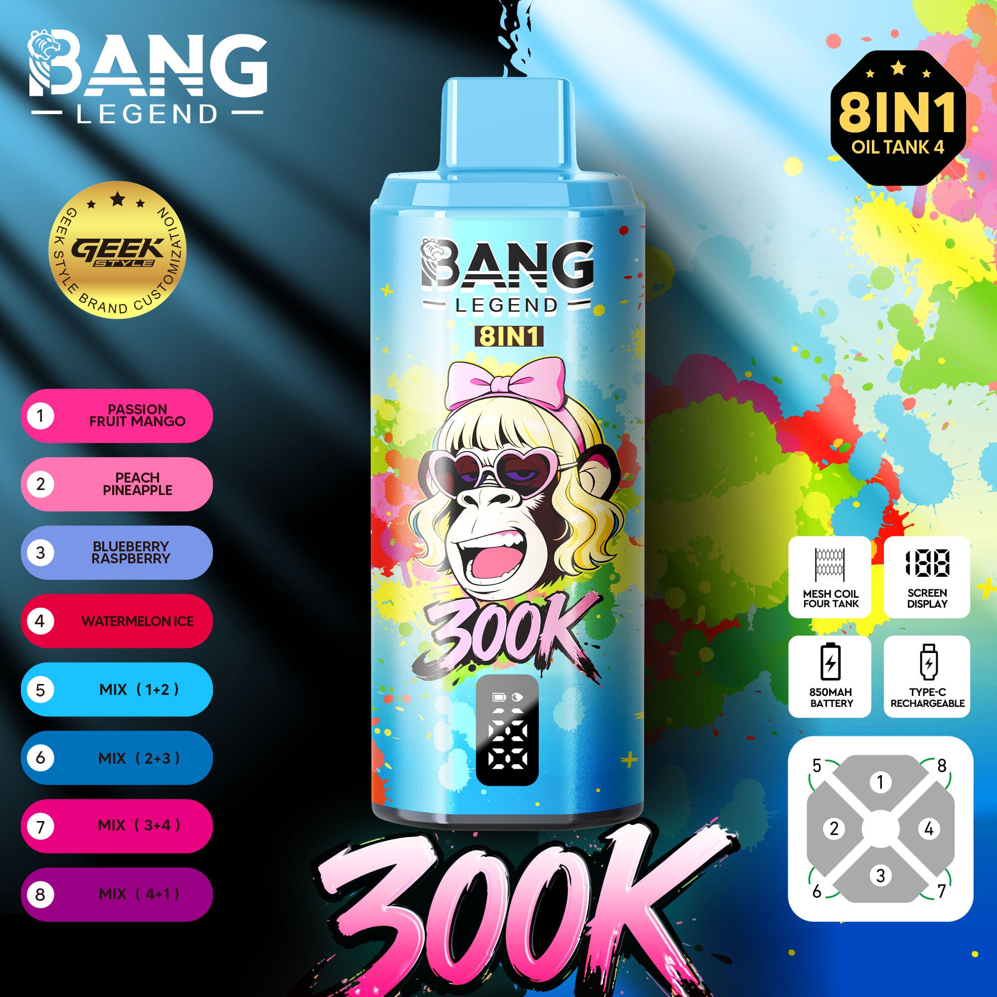 ニコパフ BANG KING 30万回 | PAY ID