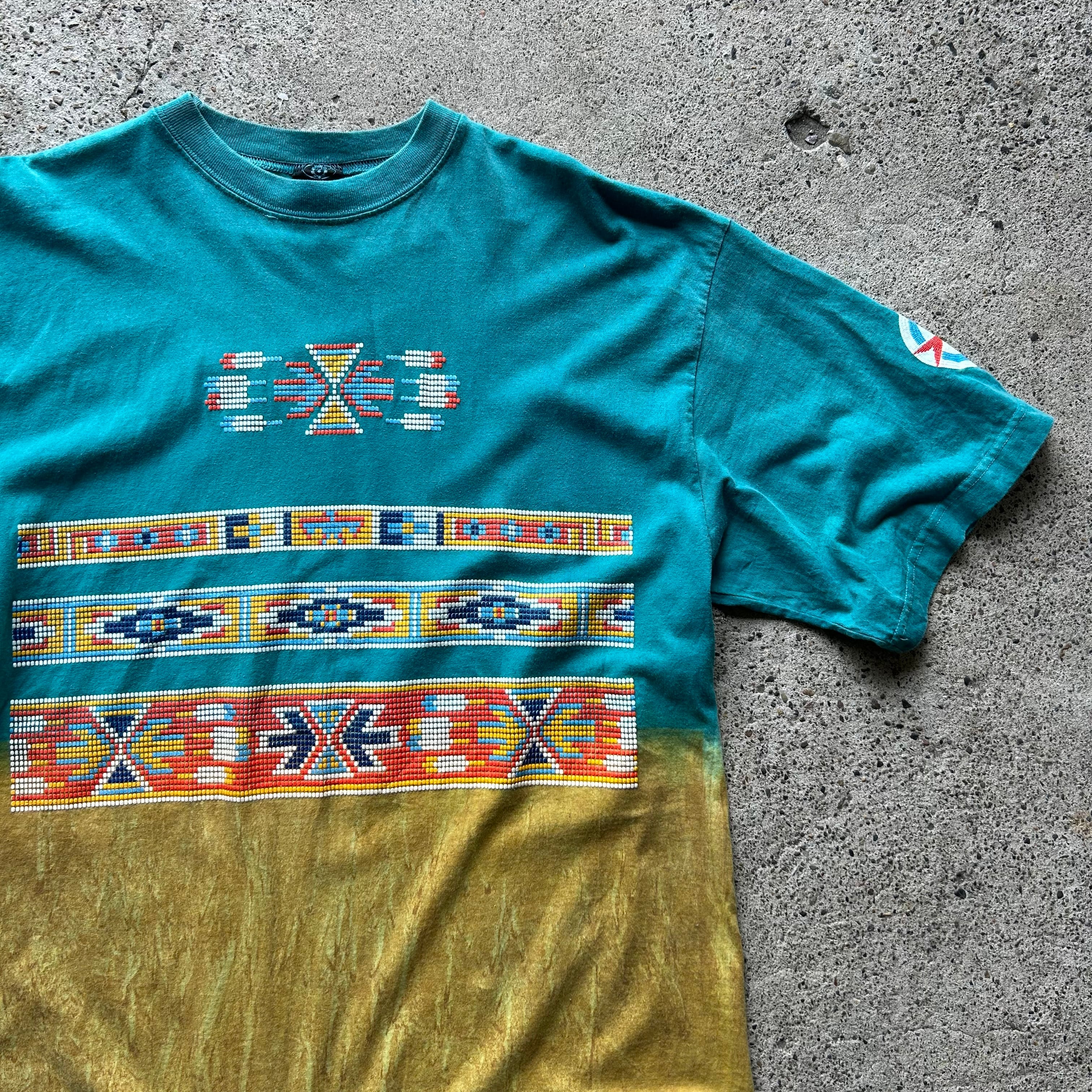 FACTORY ARTWEAR Native Pattern T-Shirt ファクトリーアートウエア ネイティブ パターン Tシャツ ＃505075  kapre