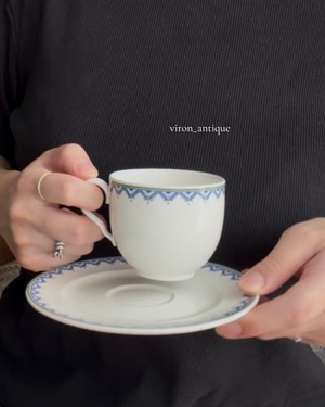 Villeroy&Boch　ビレロイボッホ　/   “CASA LOOK”  　カップ&ソーサー　b
