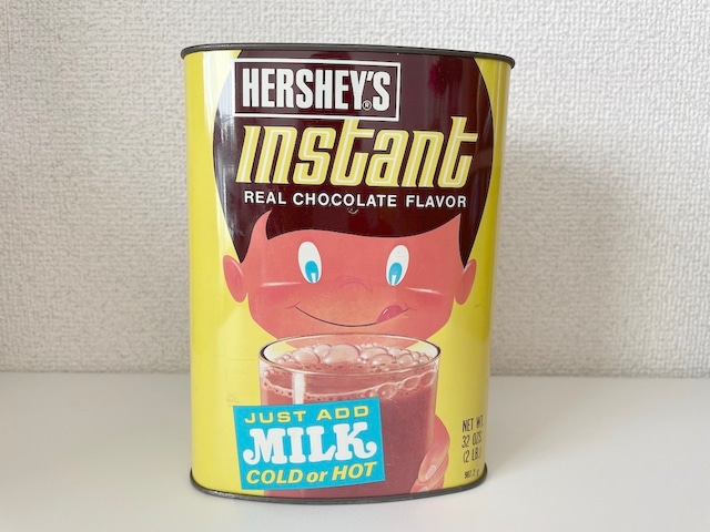 【アメリカ】ハーシーズの缶 / HERSHEY'S Instant REAL CHOCOLATE FLAVOR