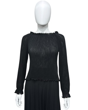 SS2000 GUCCI BY TOM FORD SILK PLEATED TOP (38)