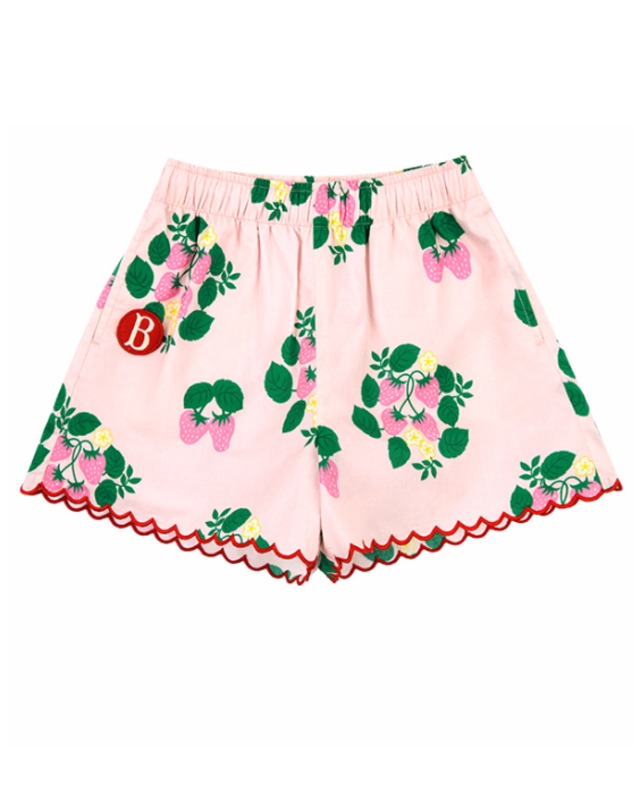 [BEBE DE PINO] All over strawberry culottepants 正規品 韓国ブランド 韓国ファッション 韓国代行 韓国通販 ベベドピノ bebedepino 日本 店舗 韓国 子供服
