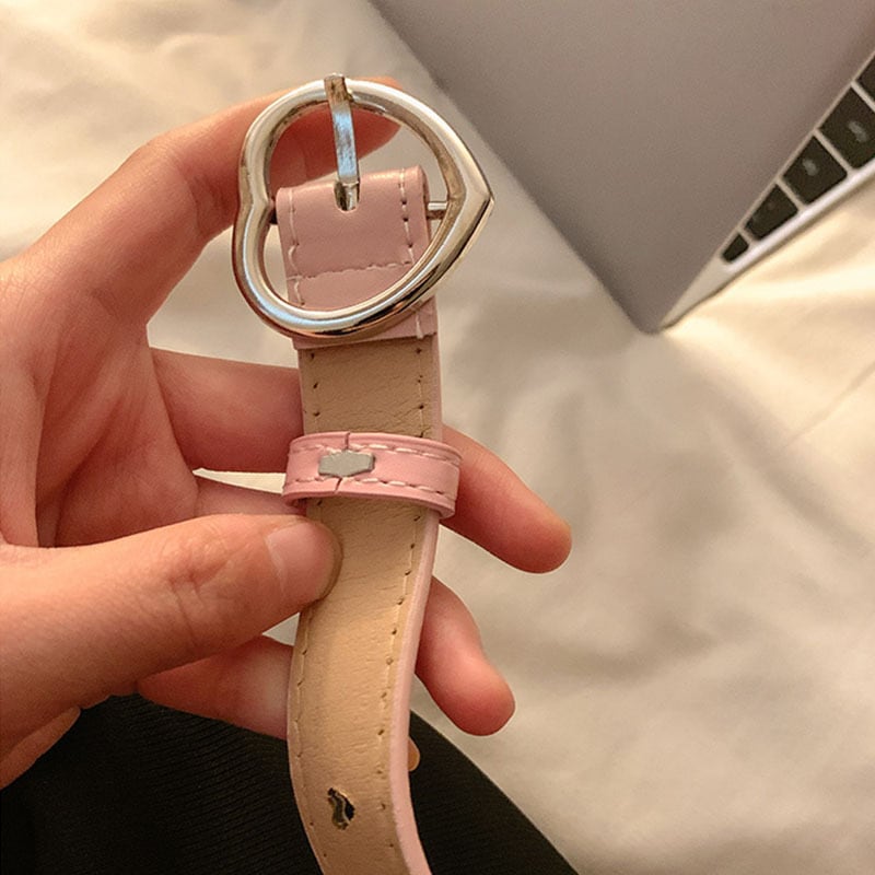 y2k 希少 CFIERCE ピンク リボン型 ベルト ストーン付き M109