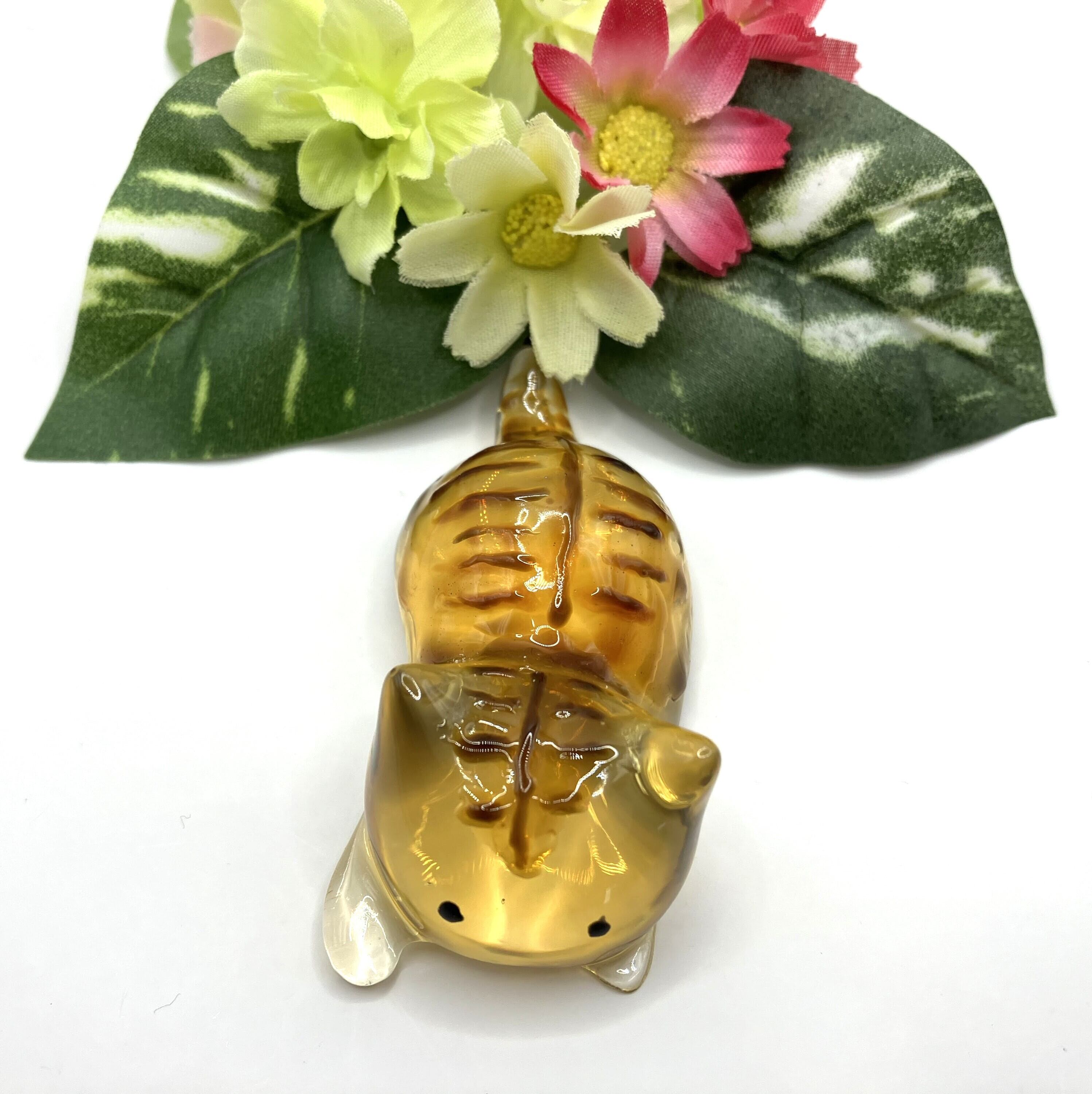 猫のオブジェ・茶トラ 猫 茶色 レジン | GoodHandsMarket