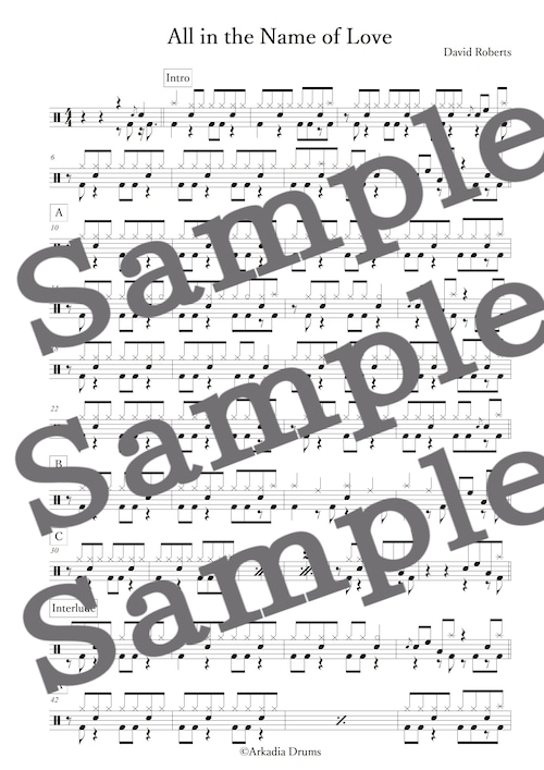 All in the Name of Love（David Roberts）