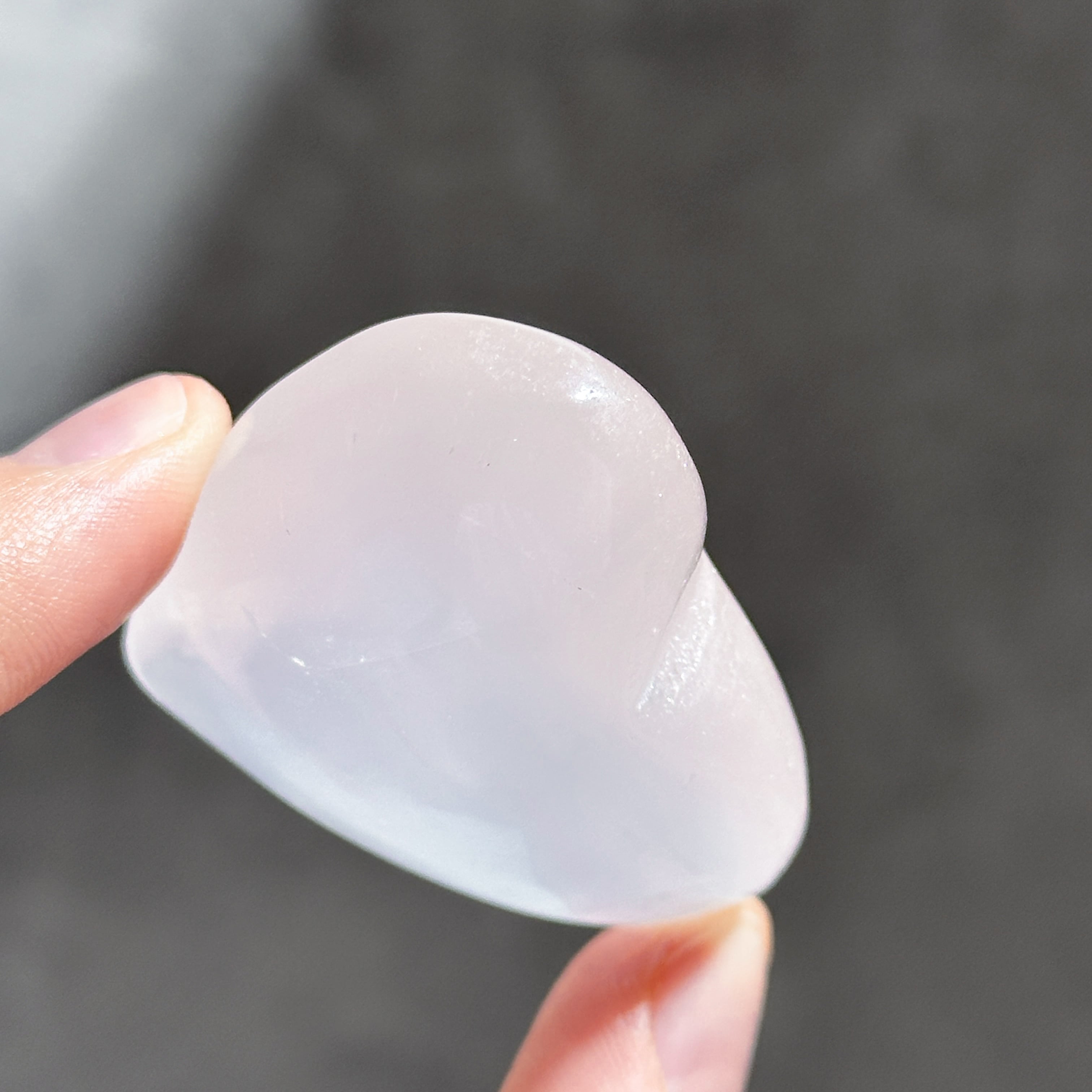 モザンビーク産ローズクォーツ ハート型01◇ Rose Quartz ◇天然石
