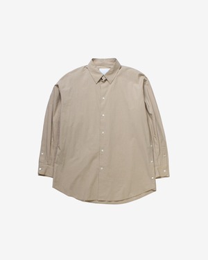 Sleeve Thintuck Long Shirt -beige <LSD-BC1S6>