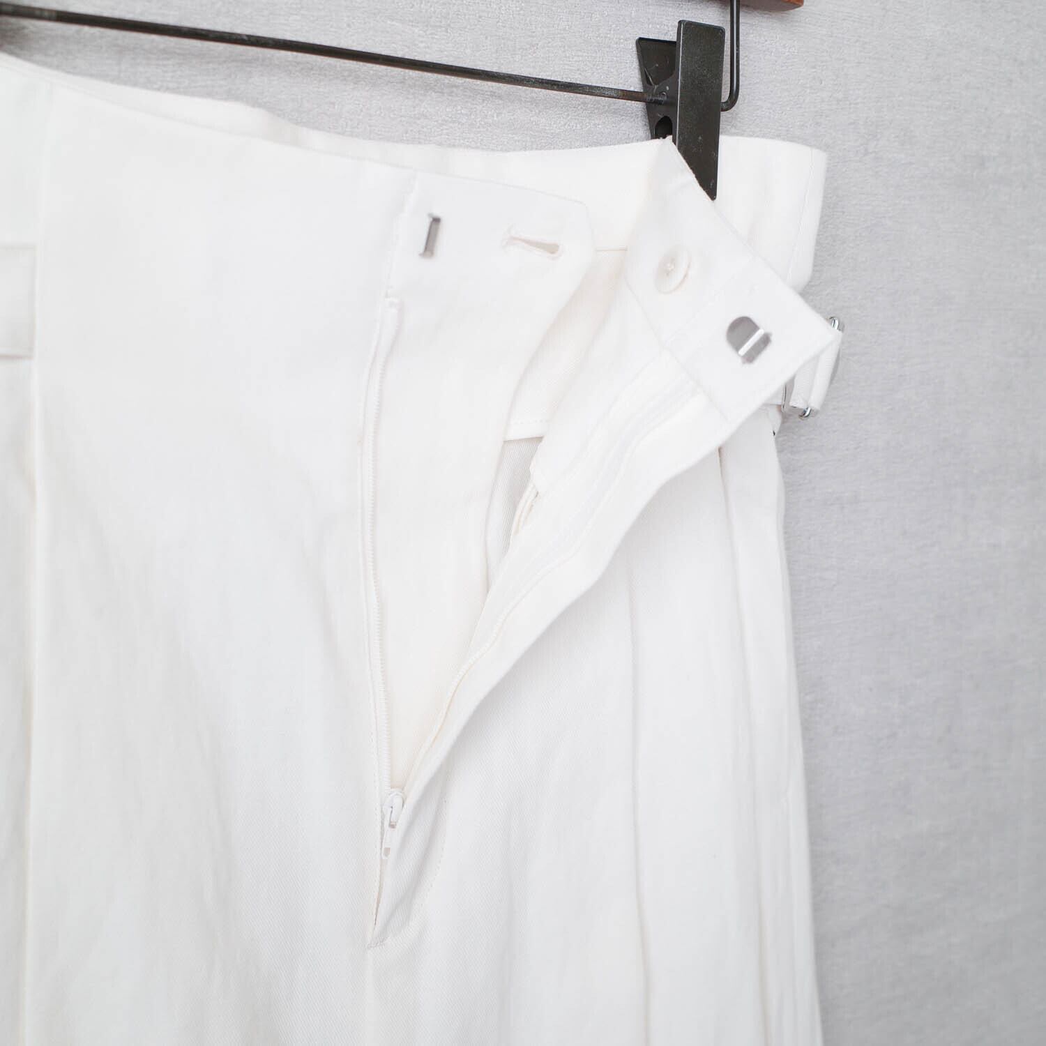 [NEW] LOEFF LINEN WIDE BELT PANTS