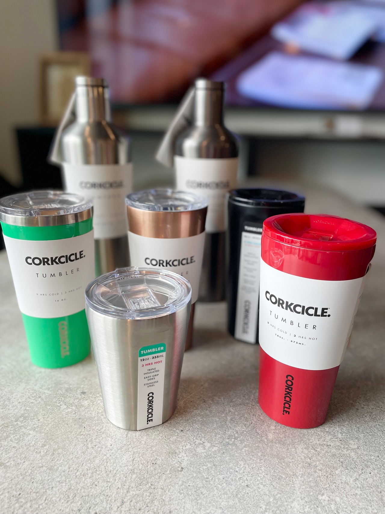 【CORKCICLE 】TUMBLER CHERRY BOMB 16oz ギフト