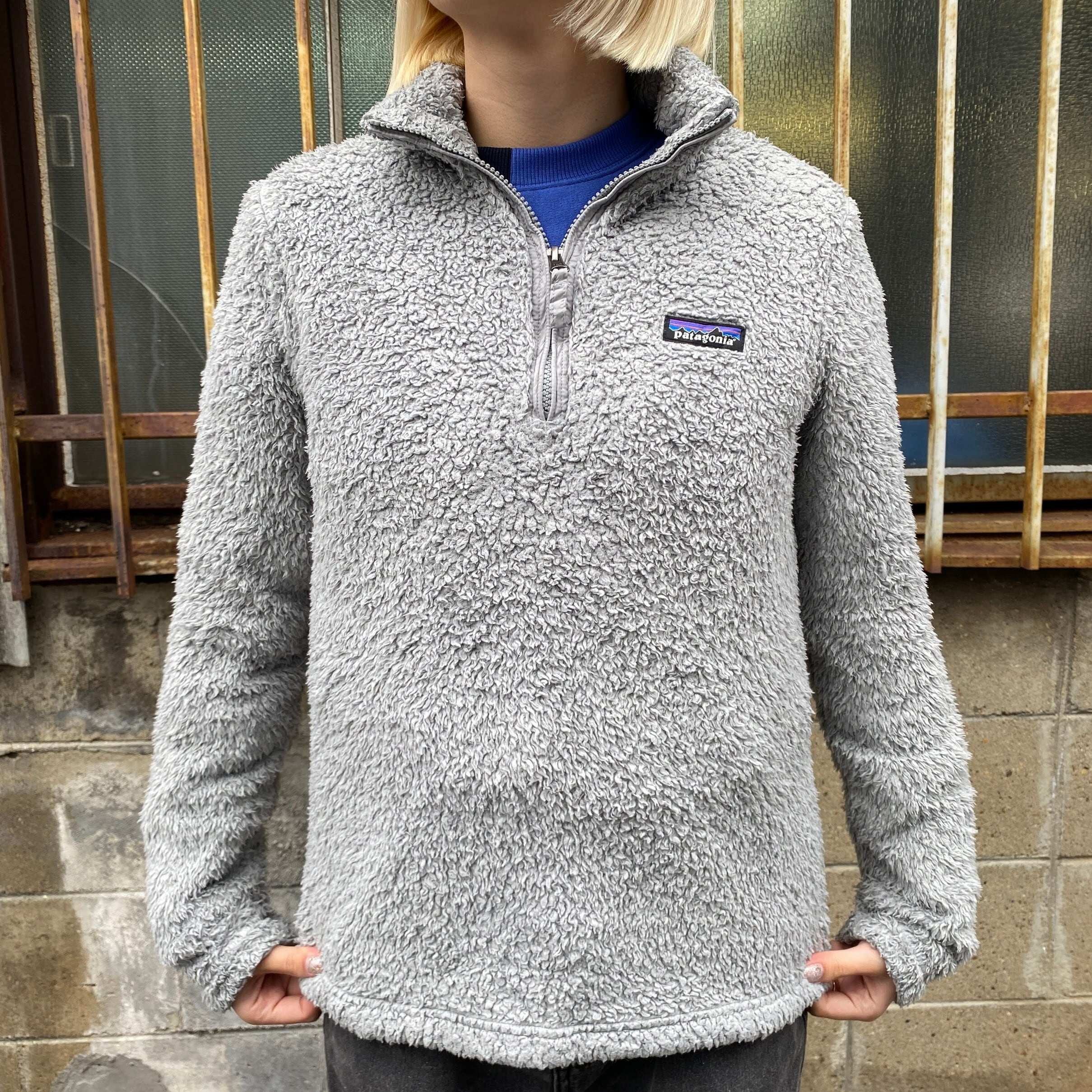 1/31まで】Patagonia ボア ハーフジップ フリース M - ブルゾン