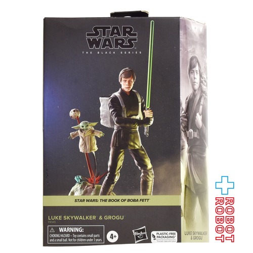 スター・ウォーズ  ルーク・スカイウォーカー＆グローグー [BOBF] ブラックシリーズ ６インチ・アクションフィギュア 開封 箱付き