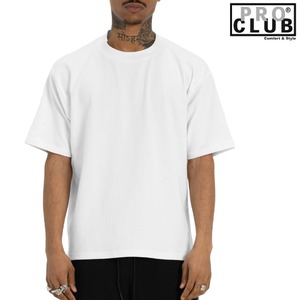 PRO CLUB / プロクラブ「Heavy Weight Wide Performance T-shirts White」