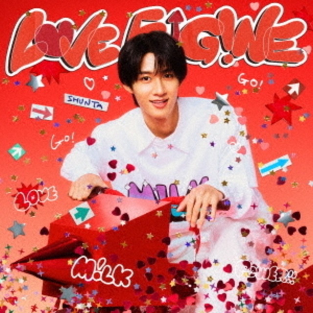 ＜吉田仁人デザイン絵柄＞ オリジナルステッカー付【初回生産限定「曽野舜太」盤】M!LK「LOVE ENG!NE」CD（ミニアルバム）