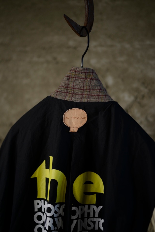 blackbird / double breasted director’s jacket (check)