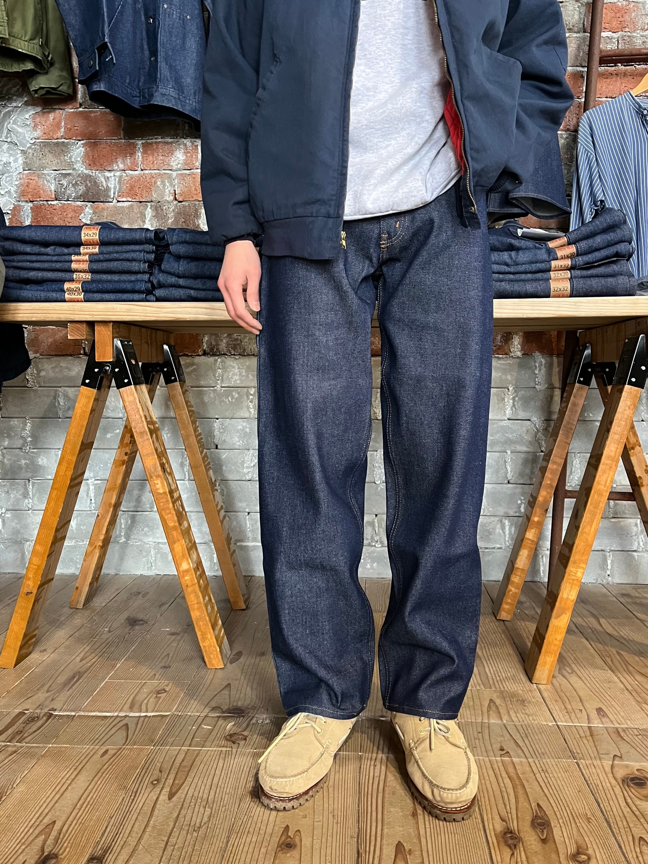 PRISON BLUES プリズンブルース Relaxed Fit Jeans リラックスド