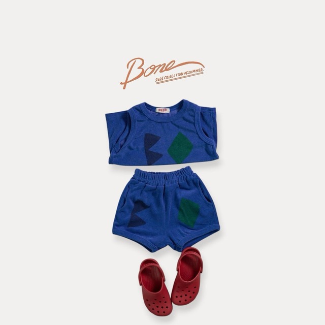 【予約】BO terry sleeveless/ boneoune（ junior）