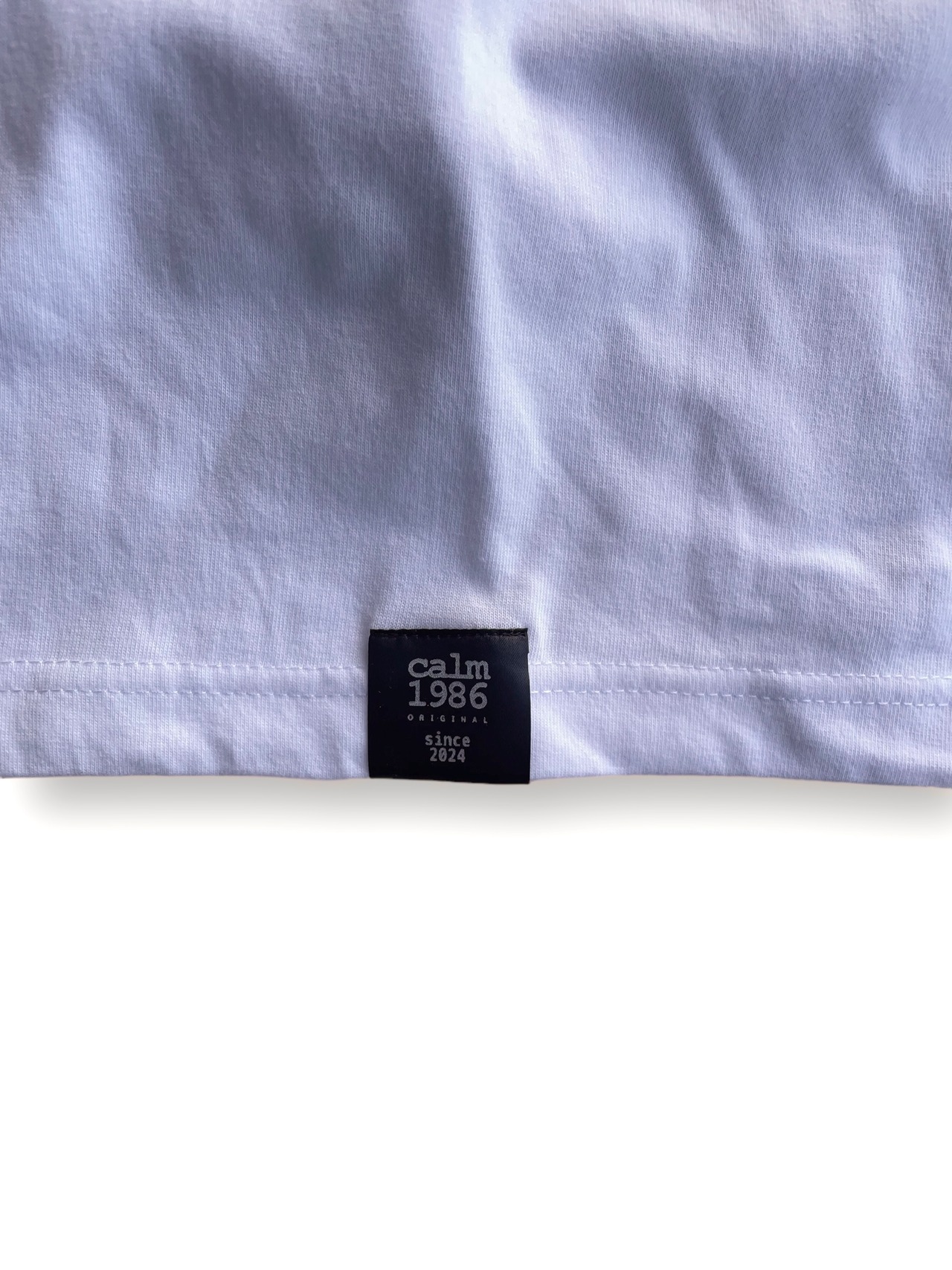 【calm original】relax fit  'mom' photo tee <2color>