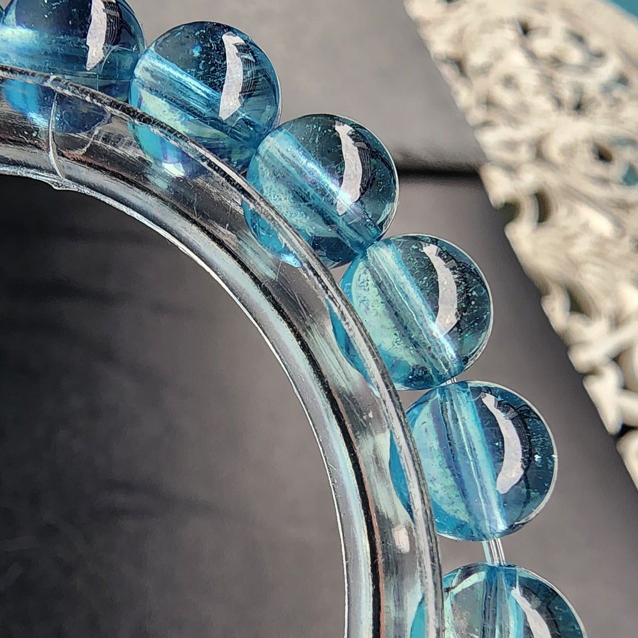 SU101《no.3》】高品質アクアマリン 天然石 1点物 | 天然石ラズベリー 