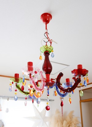 Acrylic color LAMP シャンデリアタイプ