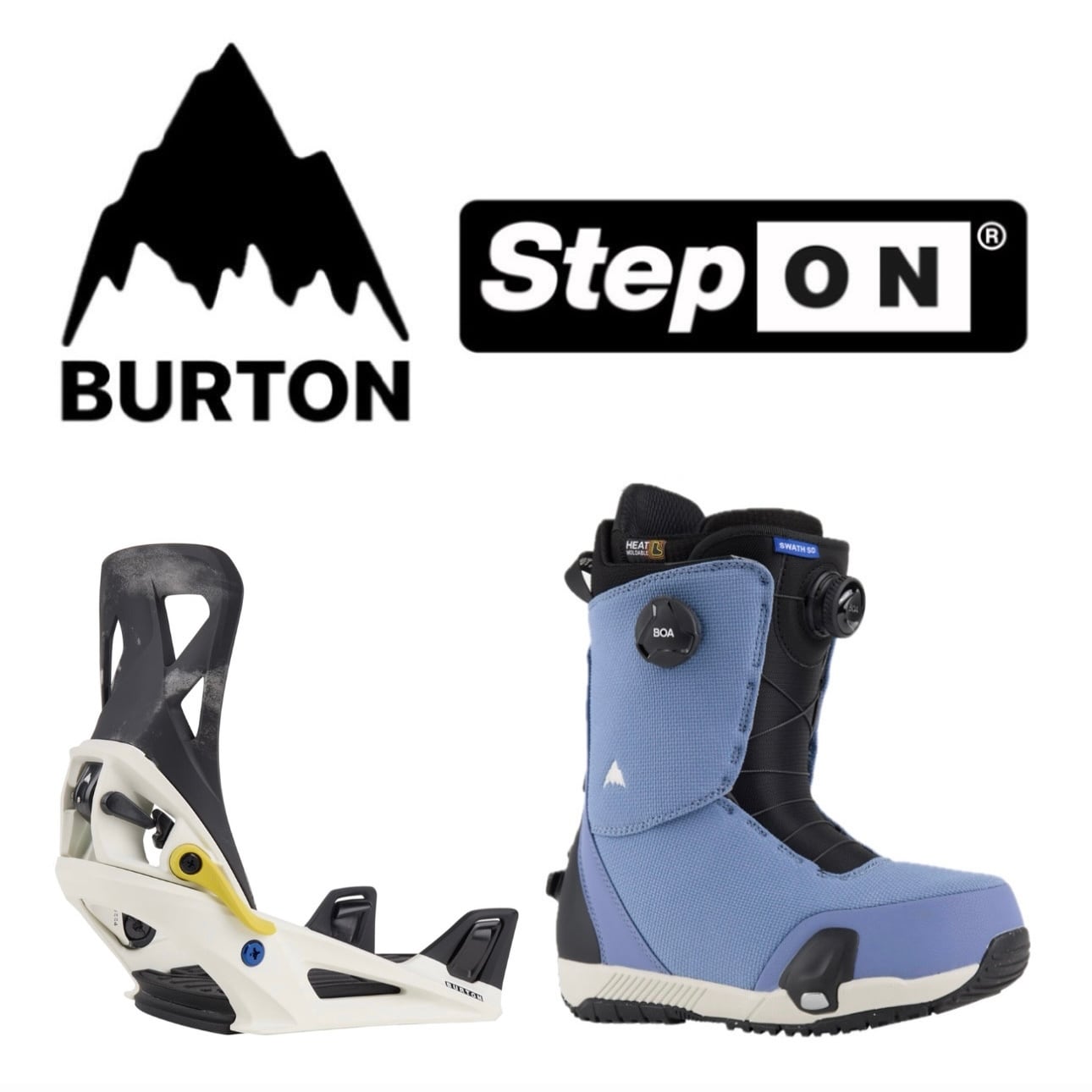 メンズ Burton スワス BOA® スノーボードブーツ