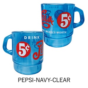 【PEPSI】クリア スタッキングマグ ☆