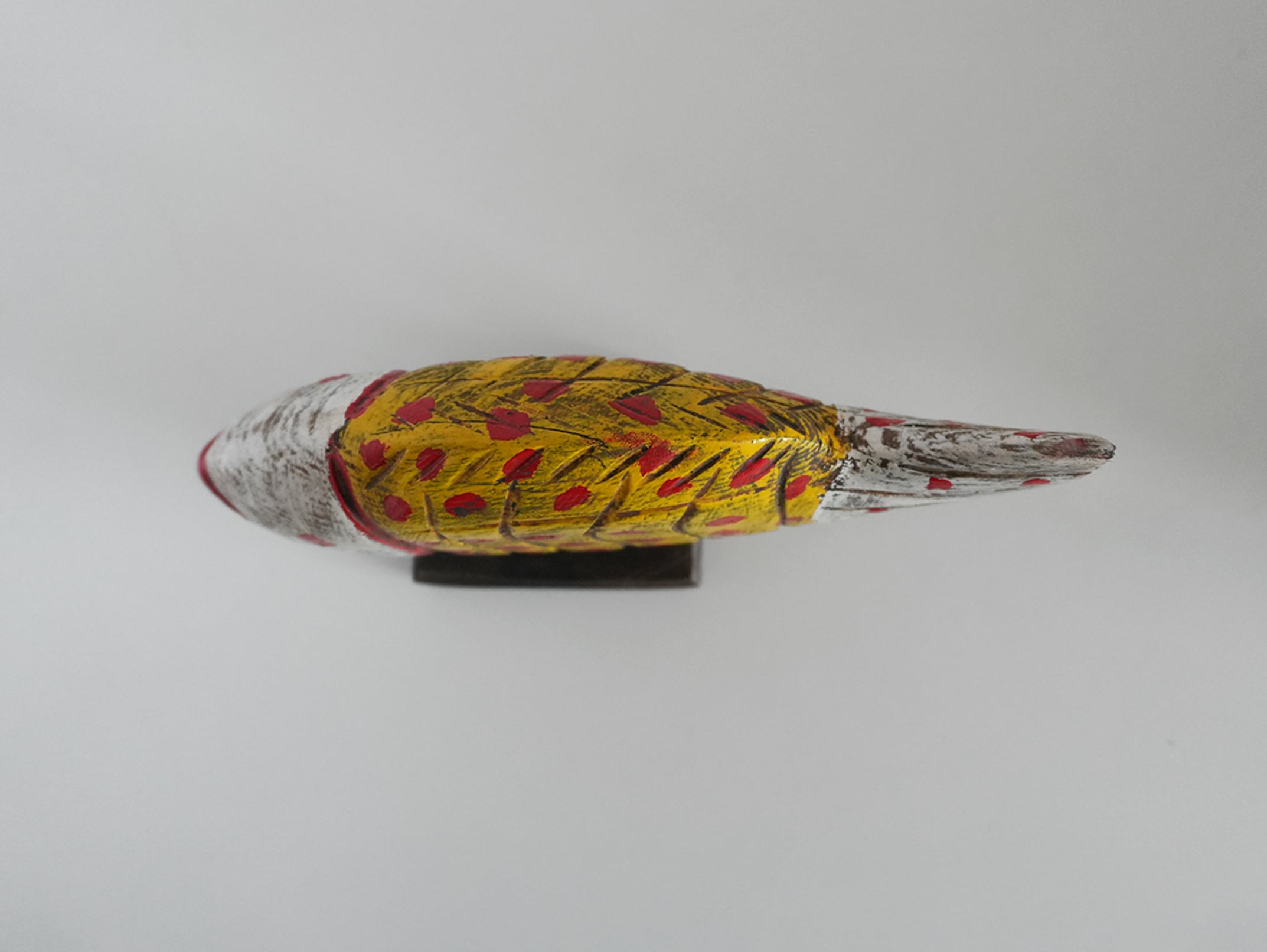 アフリカ雑貨 モロッコ 木彫りの魚｜アフリカ オブジェ｜Hand-Carved