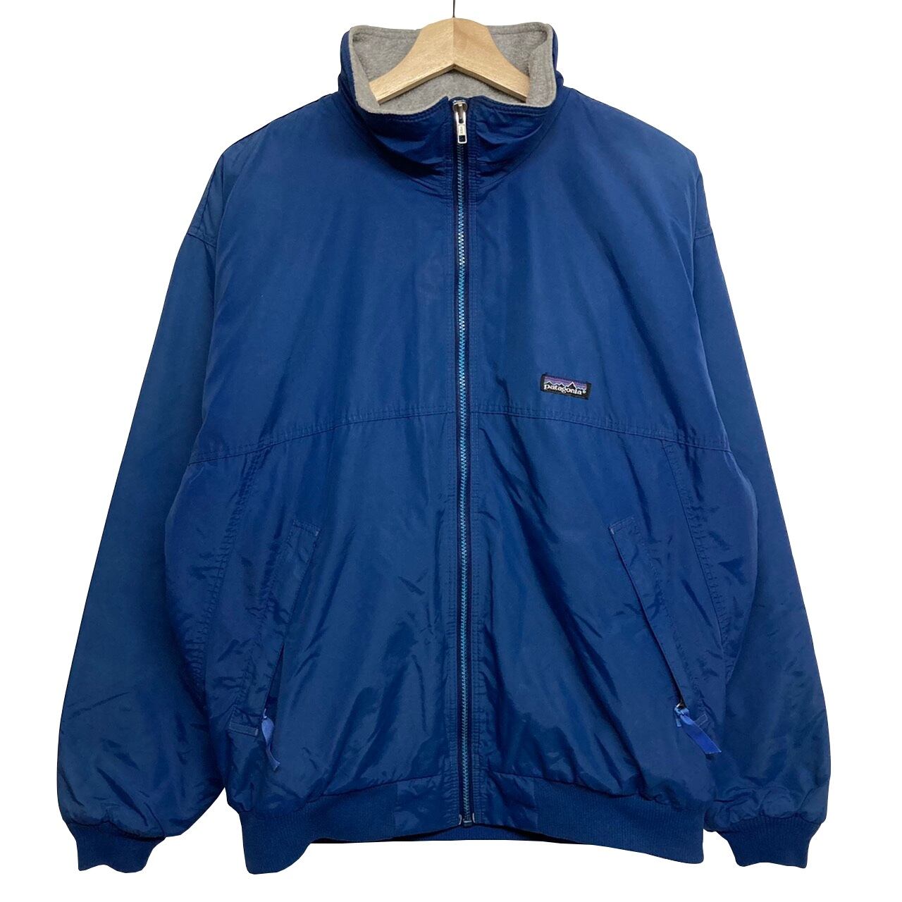 90`s Patagonia シェルドシンチラジャケット ネイビー M | fovos