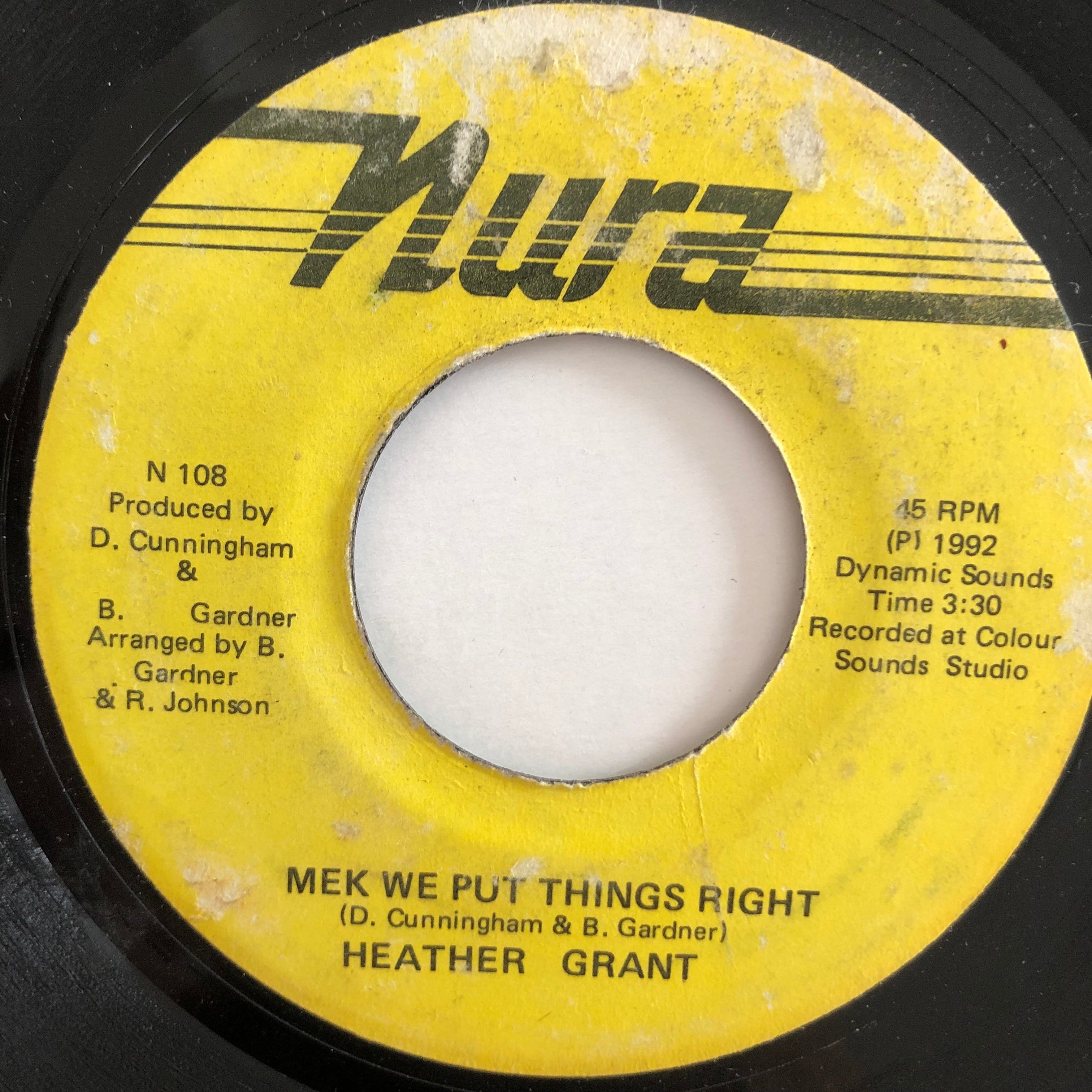 Heather Grant（ヘザーグラント） - Mek We Put Things Right【7-20217】