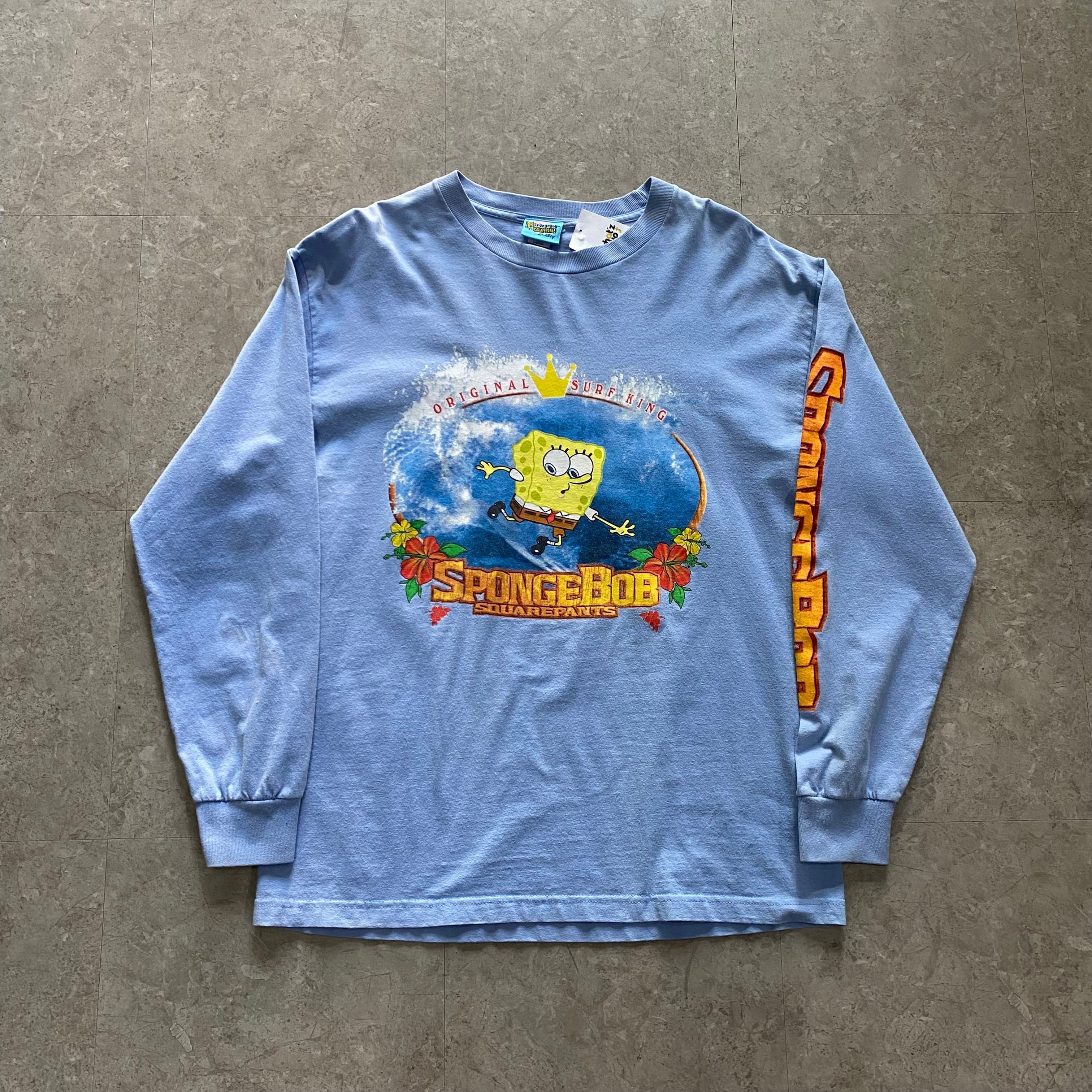 2001s SpongeBob L/S T-shirt【仙台店】