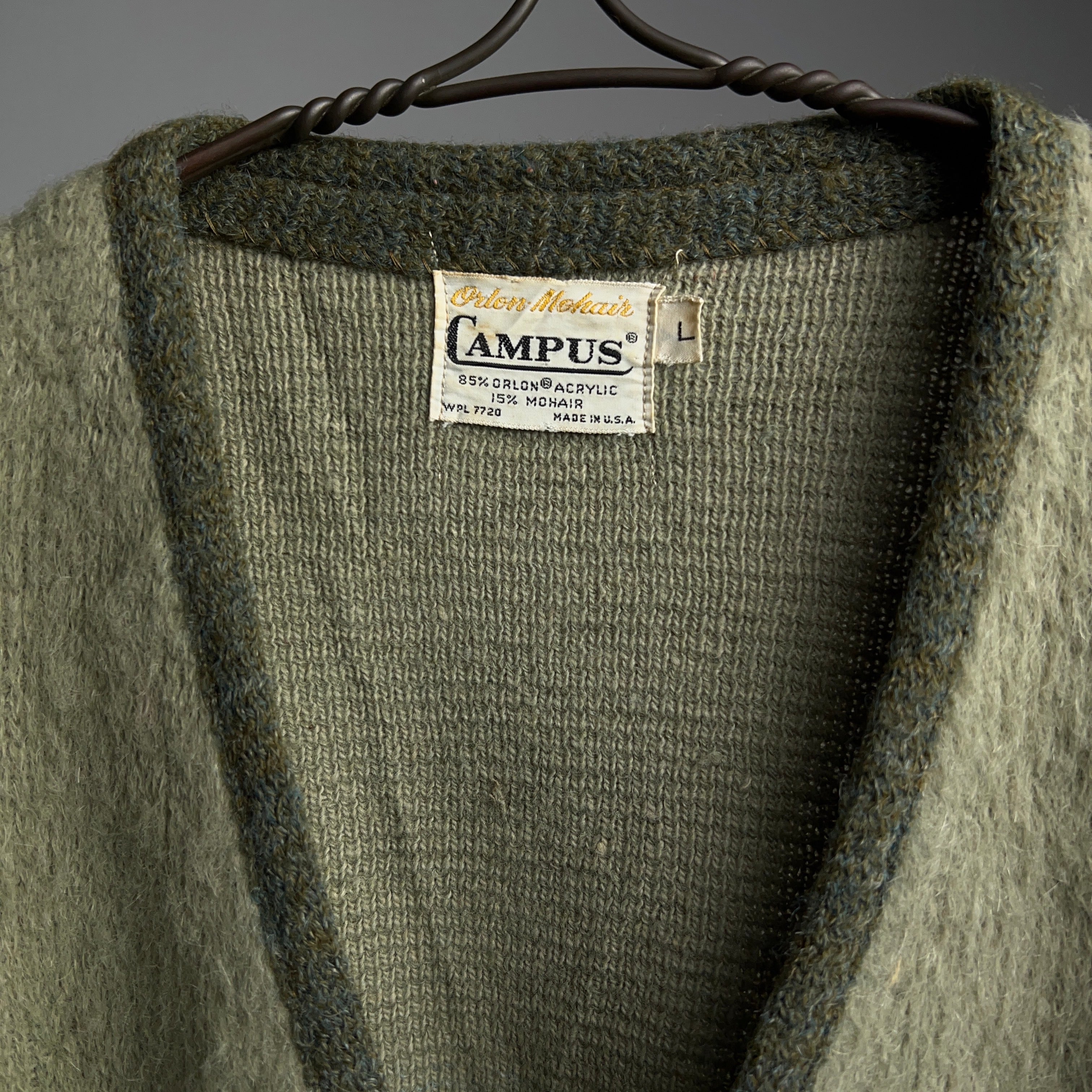 Special 1960's CAMPUS MOHAIR CARDIGAN 60年代 モヘアカーディガン 