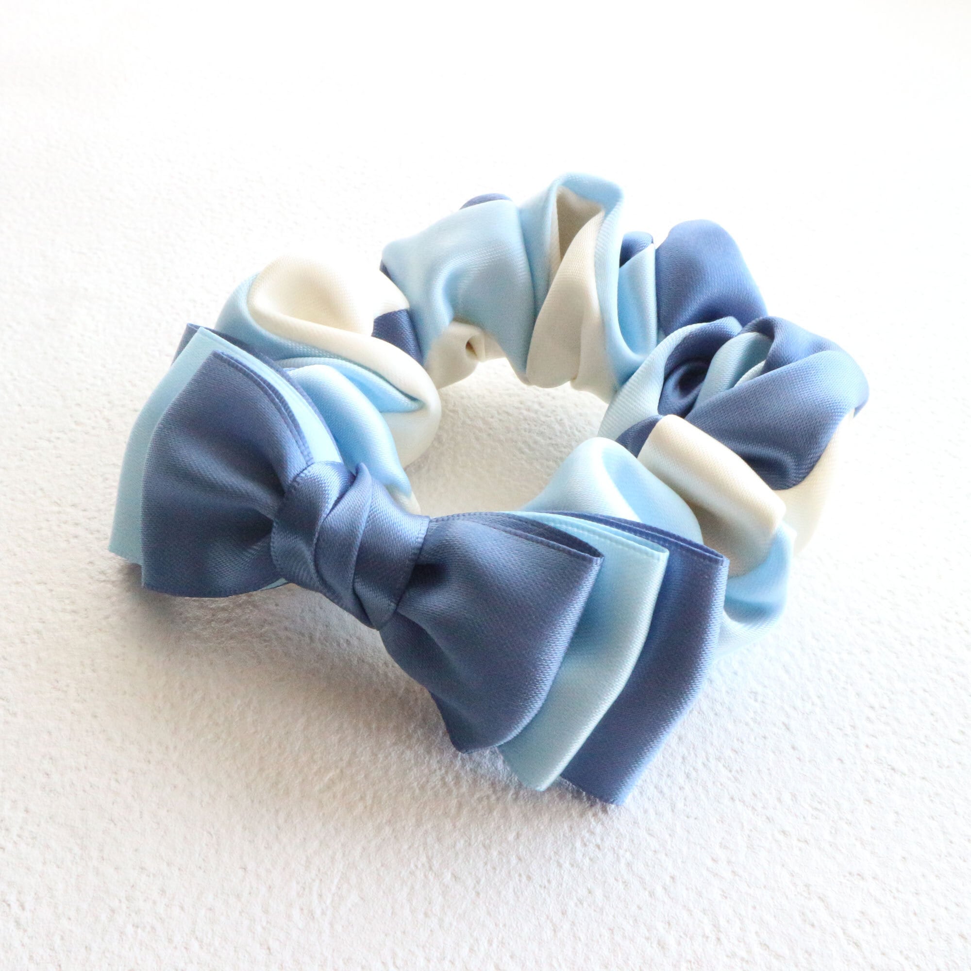 Hermes/シュシュ/ヘアアクセサリー／ブルーパープル系 HERMES