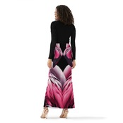 Women's Wrap Fishtail Long Skirt 4466