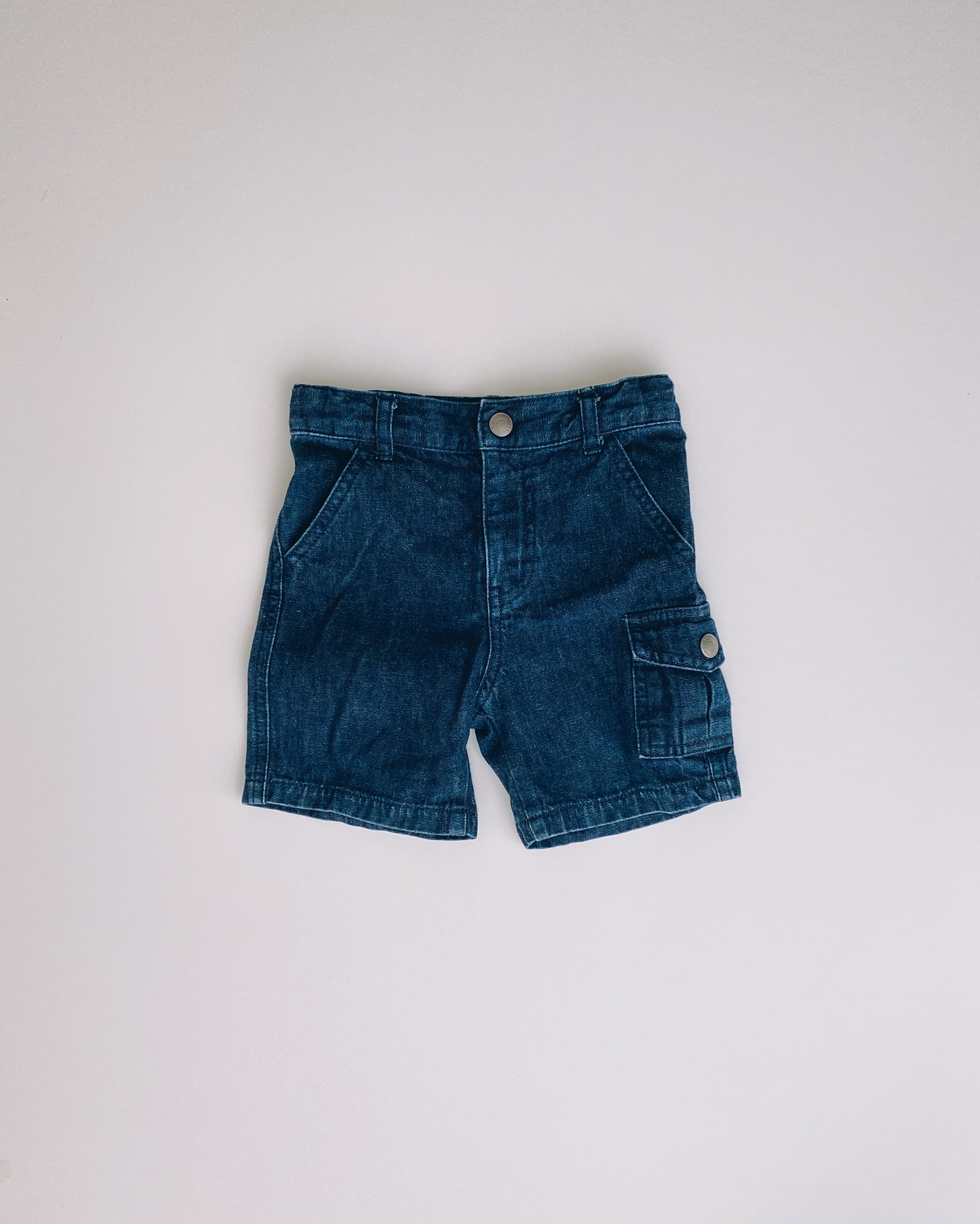 (KD038)80cm POLO JEANS denim shorts