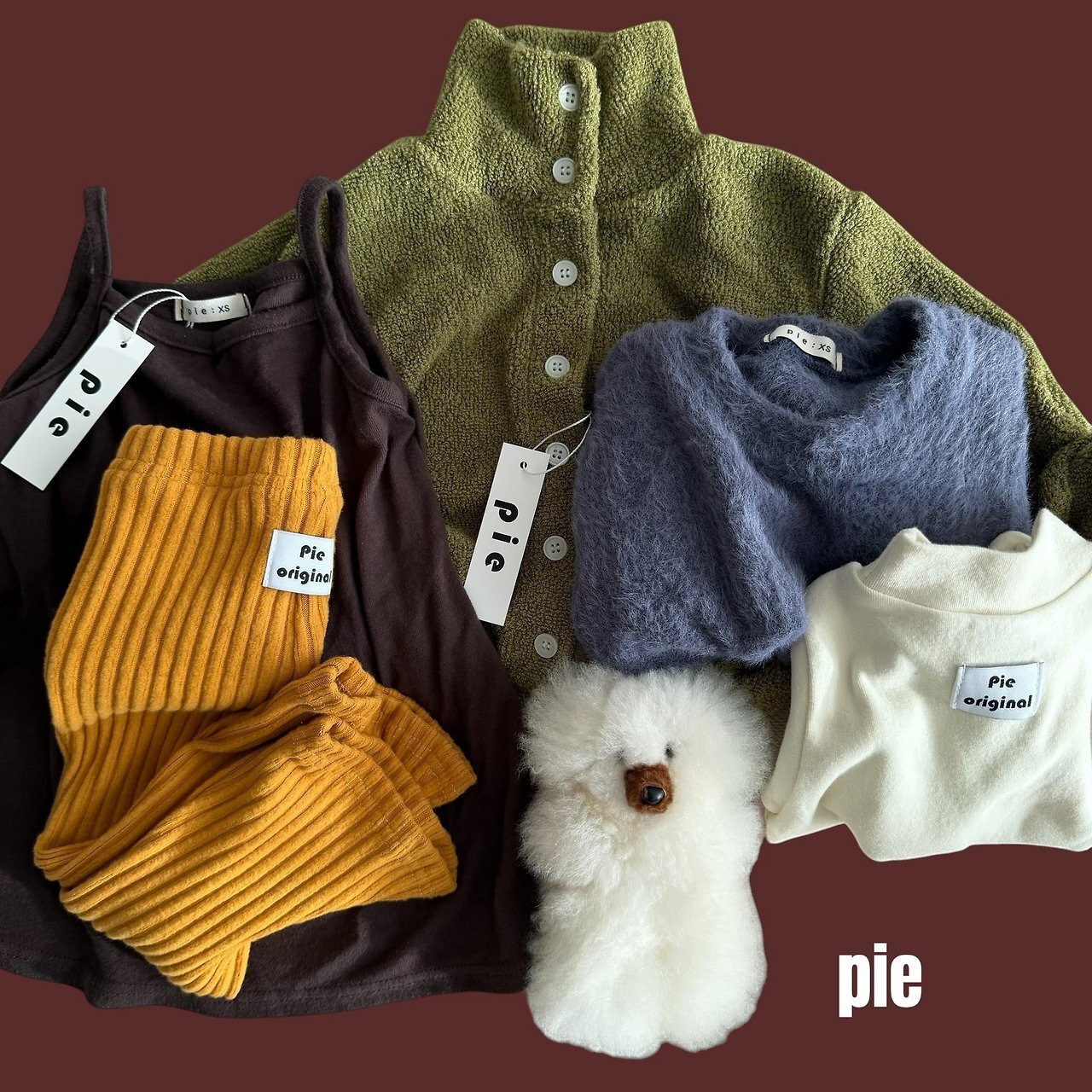 PIE［取寄］ruru layered onepiece 26winter