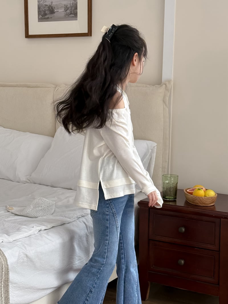 オープンショルダーT