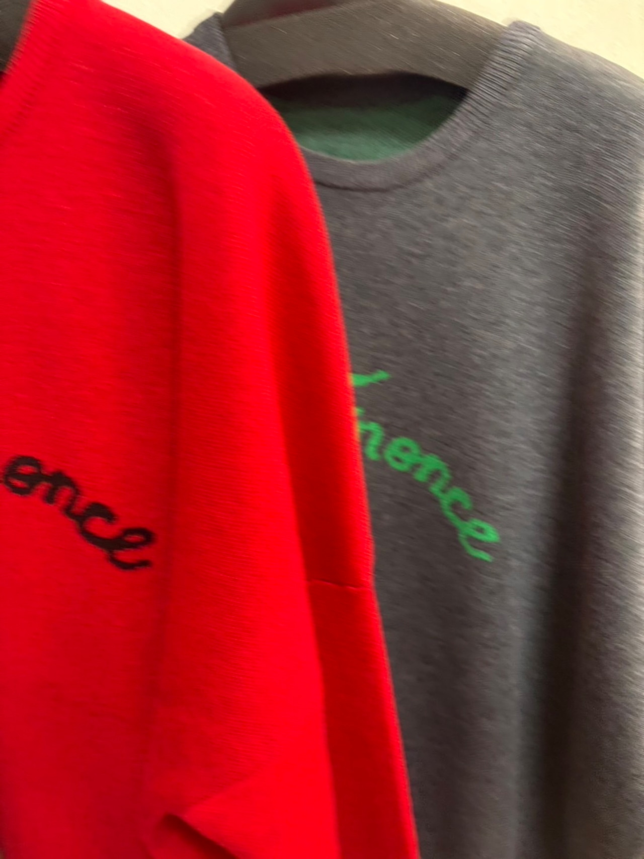 ROBE バイカラーロゴニット 31923