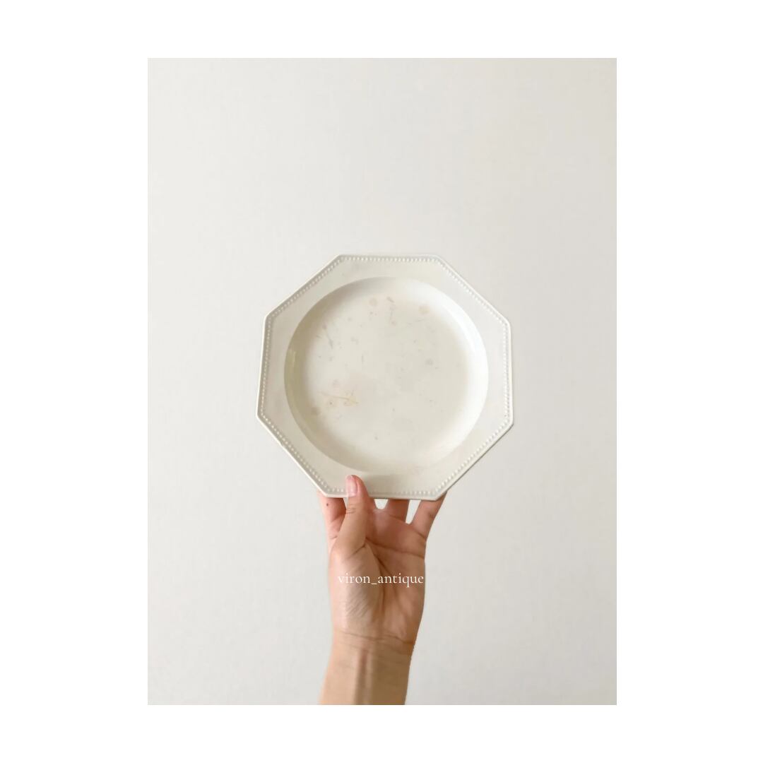 Arboras アルボラス / 古手のオクトゴナルプレート φ20.5cm