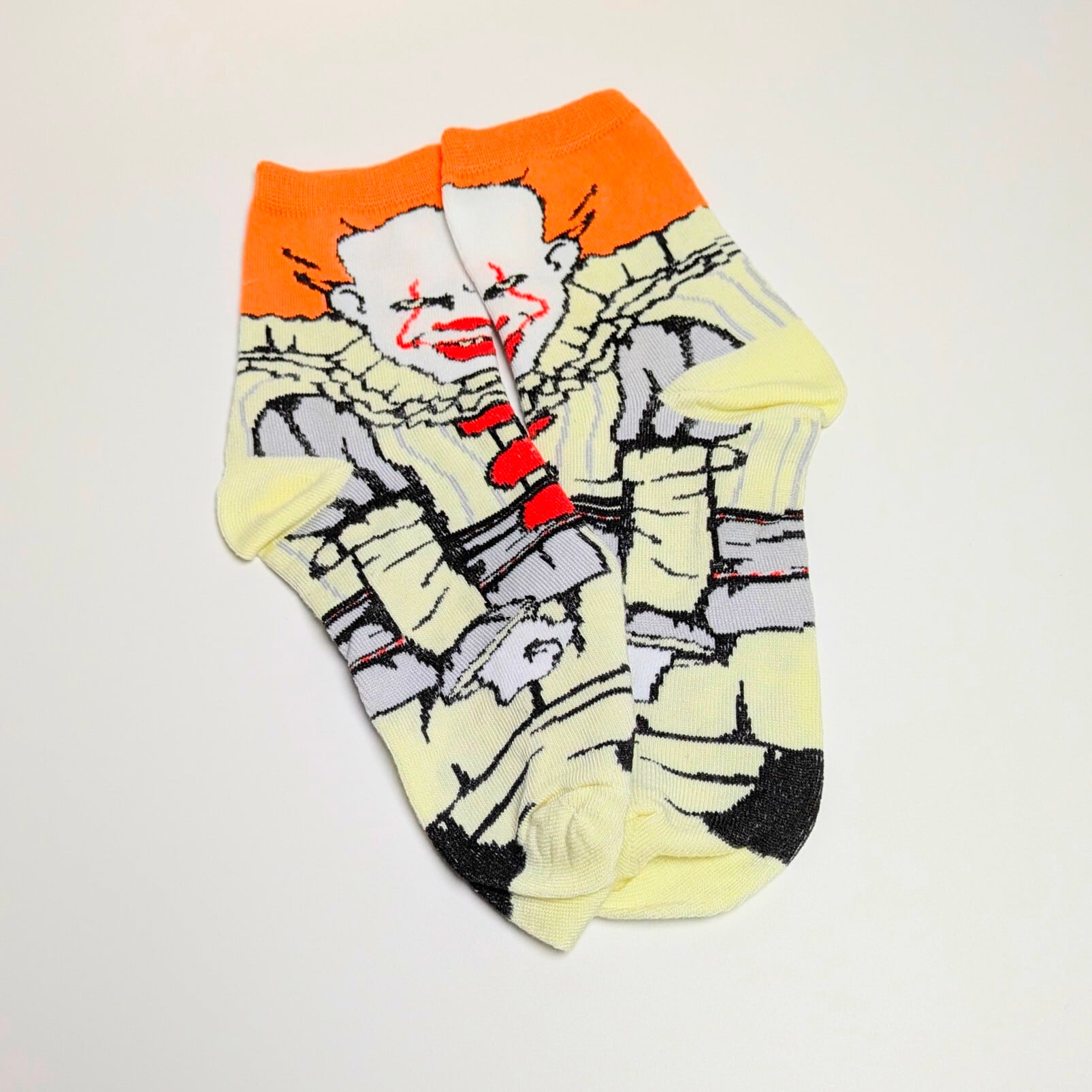 【 crew socks / クルーソックス 】【D】『 HORROR MOVIE Character Socks 5P SET 』ホラー映画キャラソックス5足セット 〚アメリカン雑貨 アメトイ〛