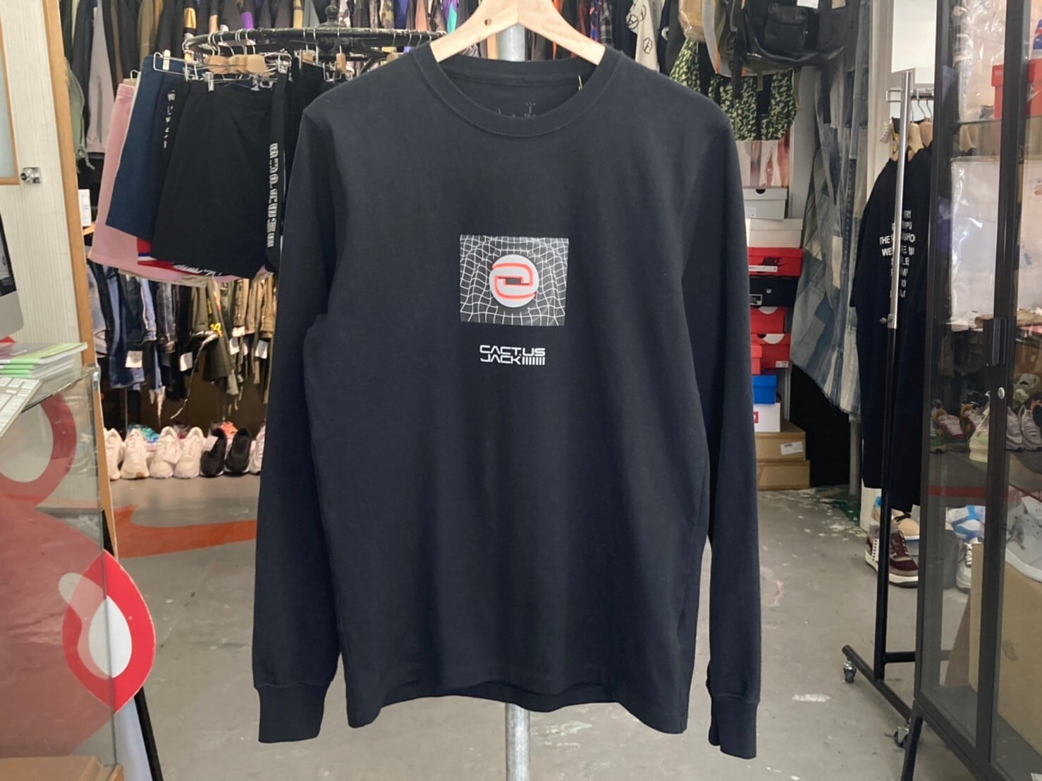 Nike × Travis Scott  Pocket Tシャツ US MサイズTシャツ/カットソー(半袖/袖なし)