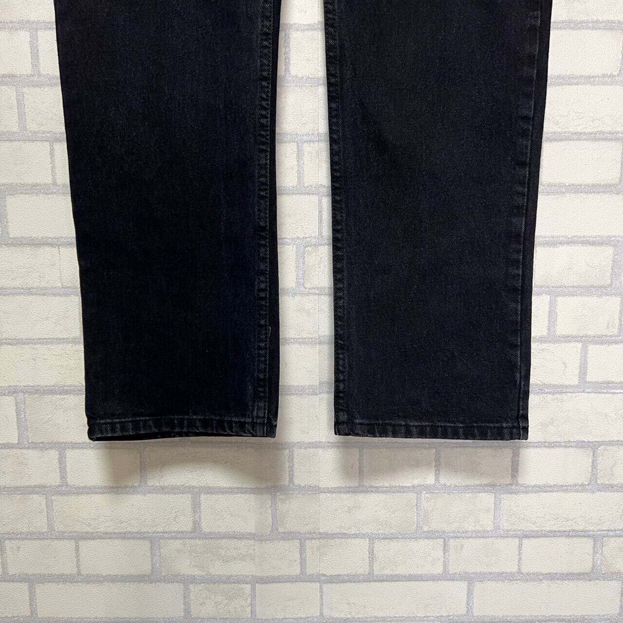 W36×L32】GEORGE ブラックデニムパンツ | 古着屋OLDGREEN