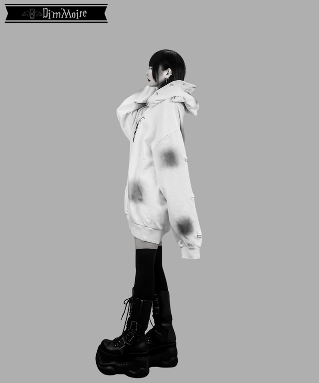 Dïmy BIGフーディ【White】