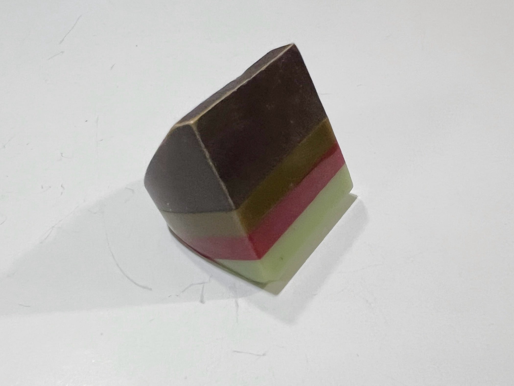 12-13号】60s bakelite × wood ring ( ヴィンテージ